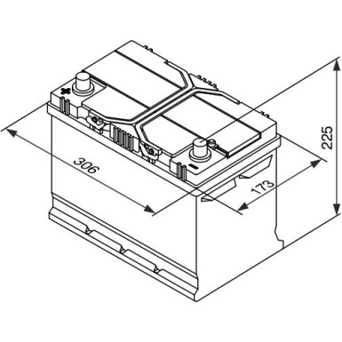 S4 029 BOSCH | PKW-Batterie | 12V 95Ah 830A | 0 092 S40 290