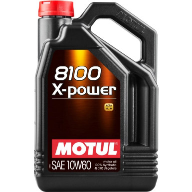 Motul 8100 X-Power 10W-60 A3/B4 4 Liter | 106143