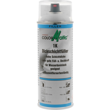 Colormatic 1K Dicksch.fü. hellgrau 400ml | 375354