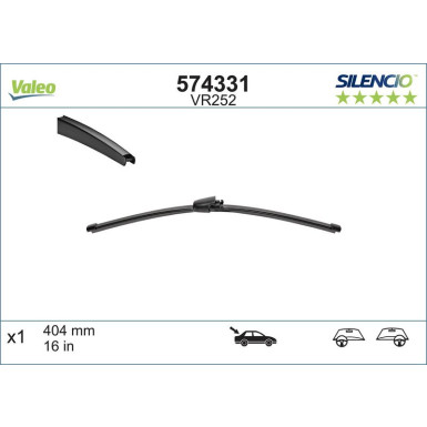 VM252 VALEO Silencio X.TRM HECK | Skoda FABIA 2 COMBI | 574331