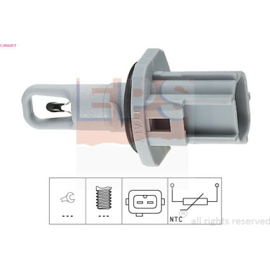 Sensor, Ansauglufttemperatur | 1.994.017