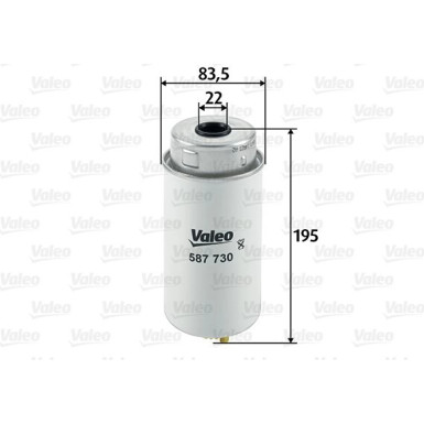 VALEO Kraftstofffilter | 587730