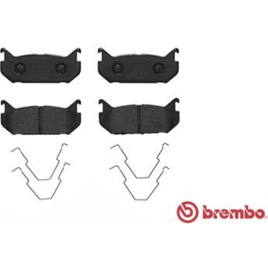 BREMBO Bremsklötze HA | MAZDA 626, MX-6, Xedos 91-99 | P 24 036