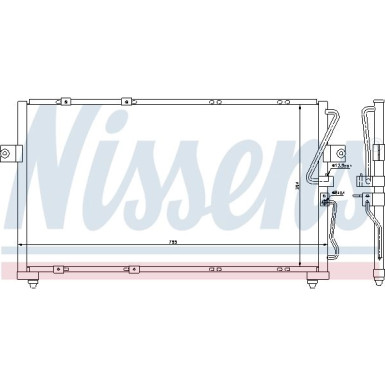 Kondensator PKW | KIA Carnival 98 | 94418