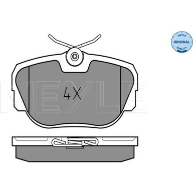 Bremsbelagsatz Bmw P. E30 82-94 | 252117317