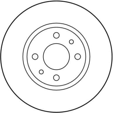 Bremsscheibe Fiat P. Tempra | DF2686