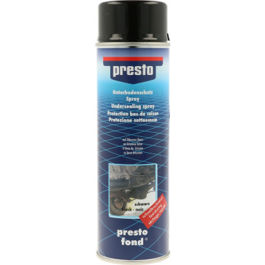 Presto Unterbodenschutz Bitumen schwarz Spray 500ml | 306017