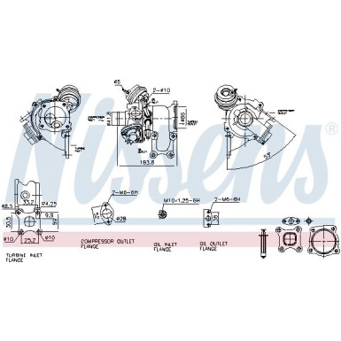 Nissens Turbo | FORD B-Max,Fiesta 08 | 93278