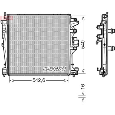 Denso | Motorkühler | DRM01004