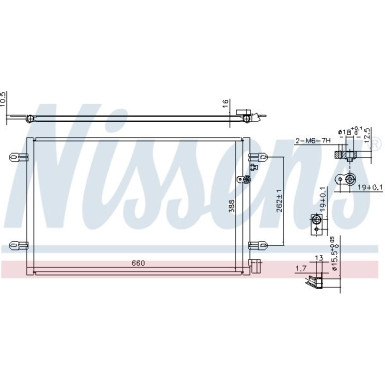 Kondensator PKW | AUDI A6 2.0-4.2i/2.0-3.0TDI 04 | 94695