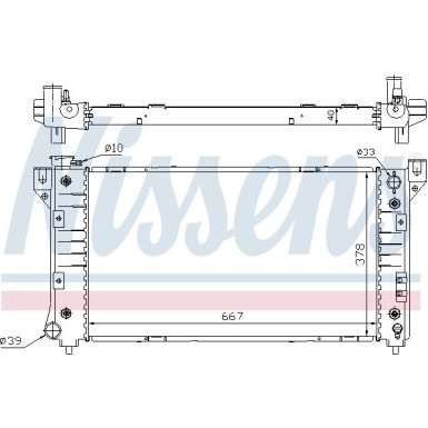 Wasserkühler PKW | CHRYSLER Voyager | 60999A