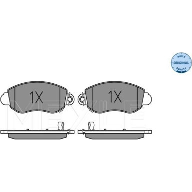 Bremsbelagsatz Ford P. Transit 00-06 Mit Sensor | 025 235 7718/W