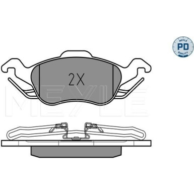 Bremsbelagsatz Ford P. Focus 1.4-2.0 10/98 | 025 231 5419/PD