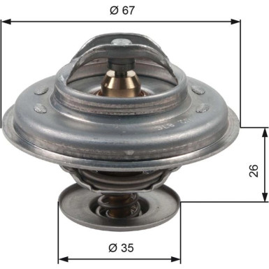 Thermostat, Kühlmittel | TH11687G1