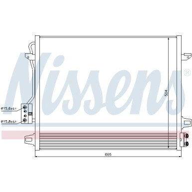 Kondensator PKW | CHRYSLER VOYAGER 2.8 D 08 | 940098