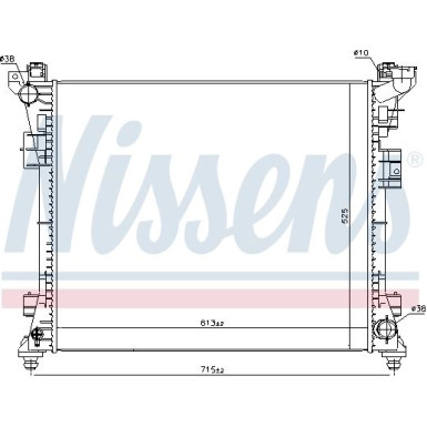 Wasserkühler PKW | Chrysler Voyager 08 | 61034