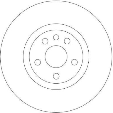 Bremsscheibe Peugeot P. 807/C8 | DF4257