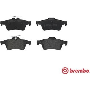 BREMBO Bremsklötze VA | PEUGEOT 508 10 | P 61 110