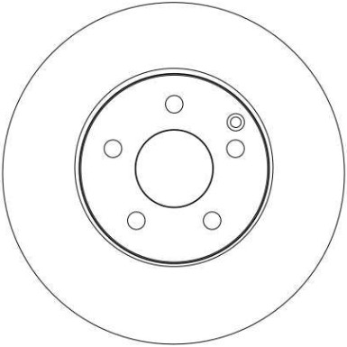 Bremsscheibe Db P. W211 02 | DF4261