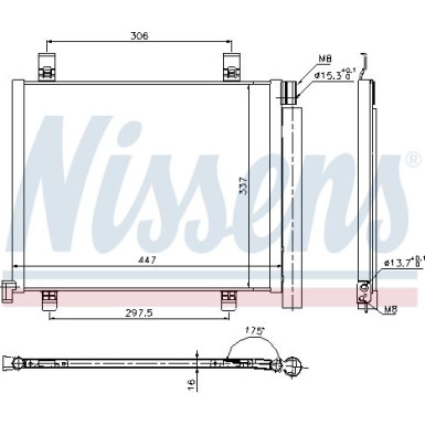 Kondensator PKW | VW Up 11 | 940254