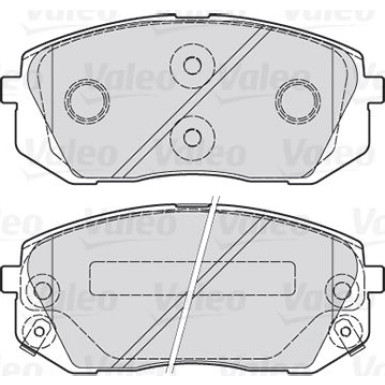 VALEO Bremsbeläge | 301934