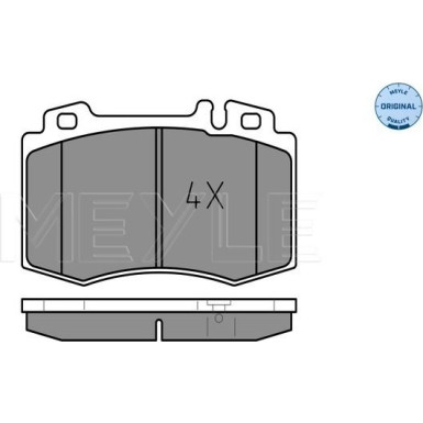 Bremsbelagsatz Db P. W211 02 | 252374517