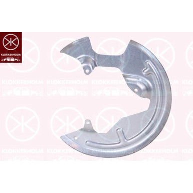 BREMSANKERBLECH V L VERZINKT D:260MM | RENAULT CLIO III 10,5-12,14/MODUS 9,04 | 6033377