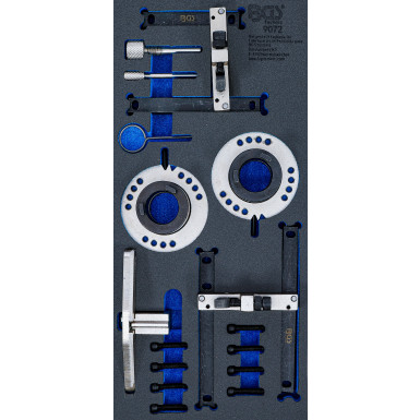 BGS Werkstattwageneinlage 1/3: Motor-Einstellwerkzeug-Satz | für Ford 1.0, 3-Zylinder Ecoboost | 9072