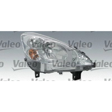 Scheinwerfer L H4 +LWR +MOT CHROM VALEO PQ | PEUGEOT PARTNER 4,08-3,12 | 43774