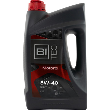 BiTec Motoröl 5W-40 PD/DPF | 5 Liter Kunststoff Kanister | 31239,548