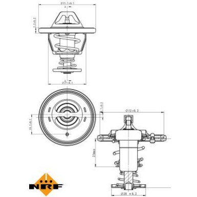 Thermostat, Kühlmittel | 725118