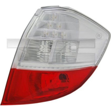 Heckleuchte R O K-PLATTE ROT/WEIß LED | HONDA JAZZ 7,08-8,13 | 3071,659,1