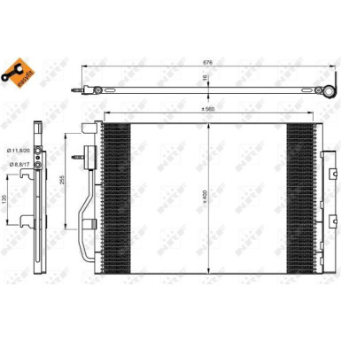 Kondensator, Klimaanlage | 350044