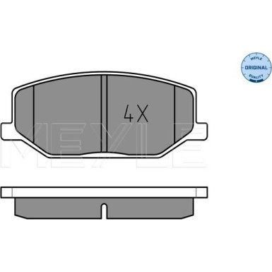 Bremsbelagsatz Suzuki P. Samurai | 252114215