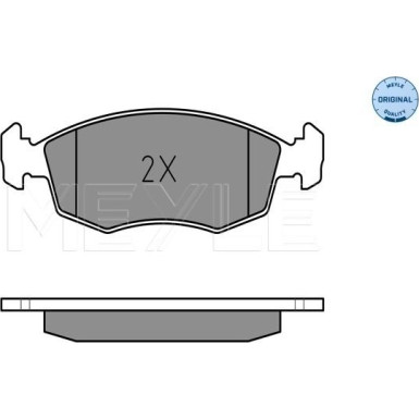 Bremsbelagsatz Ford P. Escort 86 | 252090818