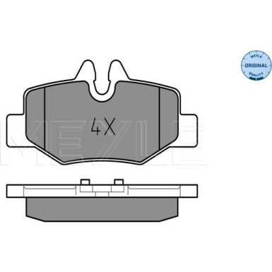 Bremsbelagsatz Db T. Vito/Viano | 252400817