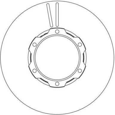 15 481 176 Bremsscheibe VA | MERCEDES Vario 96 | DF4144S