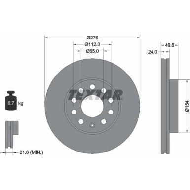 Bremsscheibe | 92271905