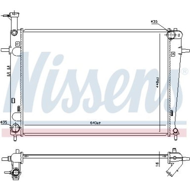 Wasserkühler PKW | Hyundai Tucson 2.0i 04 | 675003