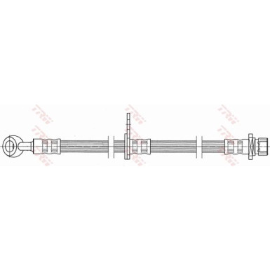 Bremsschlauch | HONDA ACCORD VI Hatchback 2.0 TDi 99-00 | PHD449