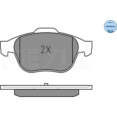 Bremsbelagsatz Renault P. Laguna | 252324518