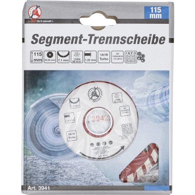 BGS Turbo-Trennscheibe | Ø 115 mm | 3941