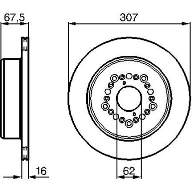 Bremsscheibe | LEXUS,TOYOTA | 0 986 479 023