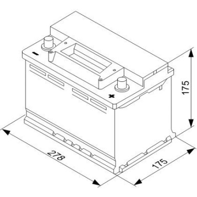 S3 007 BOSCH | PKW-Batterie | 12V 70Ah 640A | 0 092 S30 070