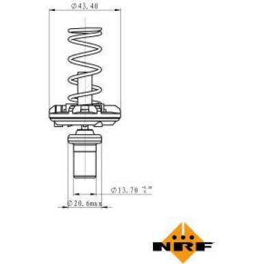 Thermostat, Kühlmittel | 725049