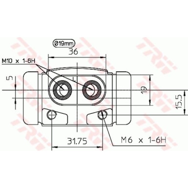 Radbremszylinder | FORD Focus 01 - 05 | BWD195