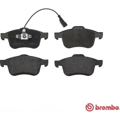 BREMBO Bremsklötze VA | FIAT Doblo OPEL Combo 12 | P 23 130