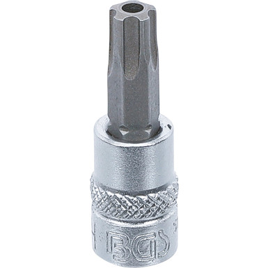 BGS Bit-Einsatz | Antrieb Innenvierkant 6,3 mm (1/4"""") | TS-Profil (für Torx Plus) mit Bohrung TS40 | 5184-TS40