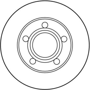 Bremsscheibe Vw T. A100/A6 | DF2651