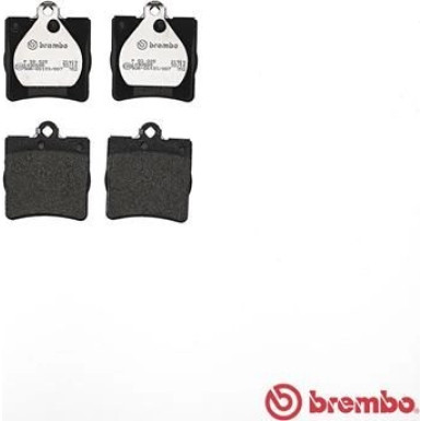 BREMBO Bremsklötze HA | CHRYSLER Crossfire MERCEDES C, E-Klasse 93-04 | P 50 025